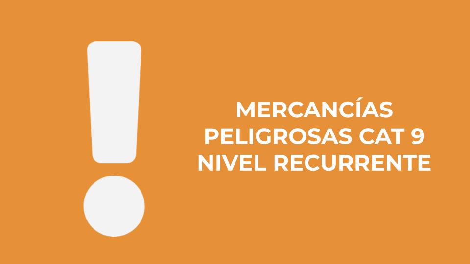 MMPP CAT. 9 - Nivel RECURRENTE